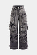 Willa London™ | Urban Elegance Cargo Jeans