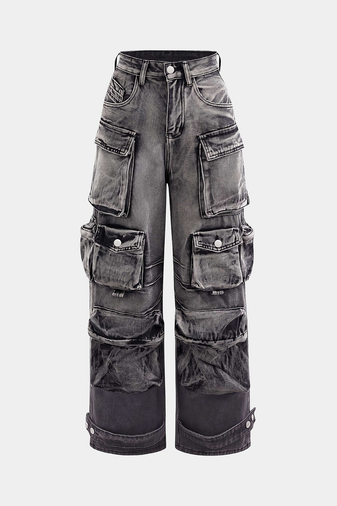 Willa London™ | Urban Elegance Cargo Jeans