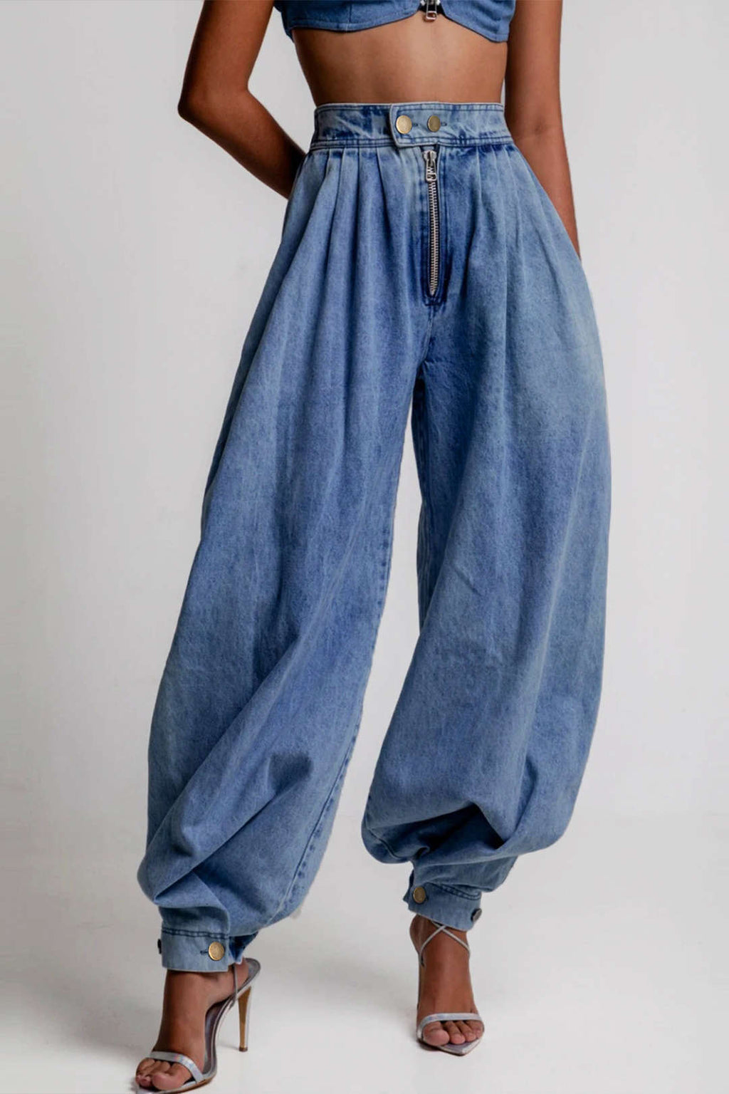 Willa London™ | Effortless Elegance Balloon Jeans