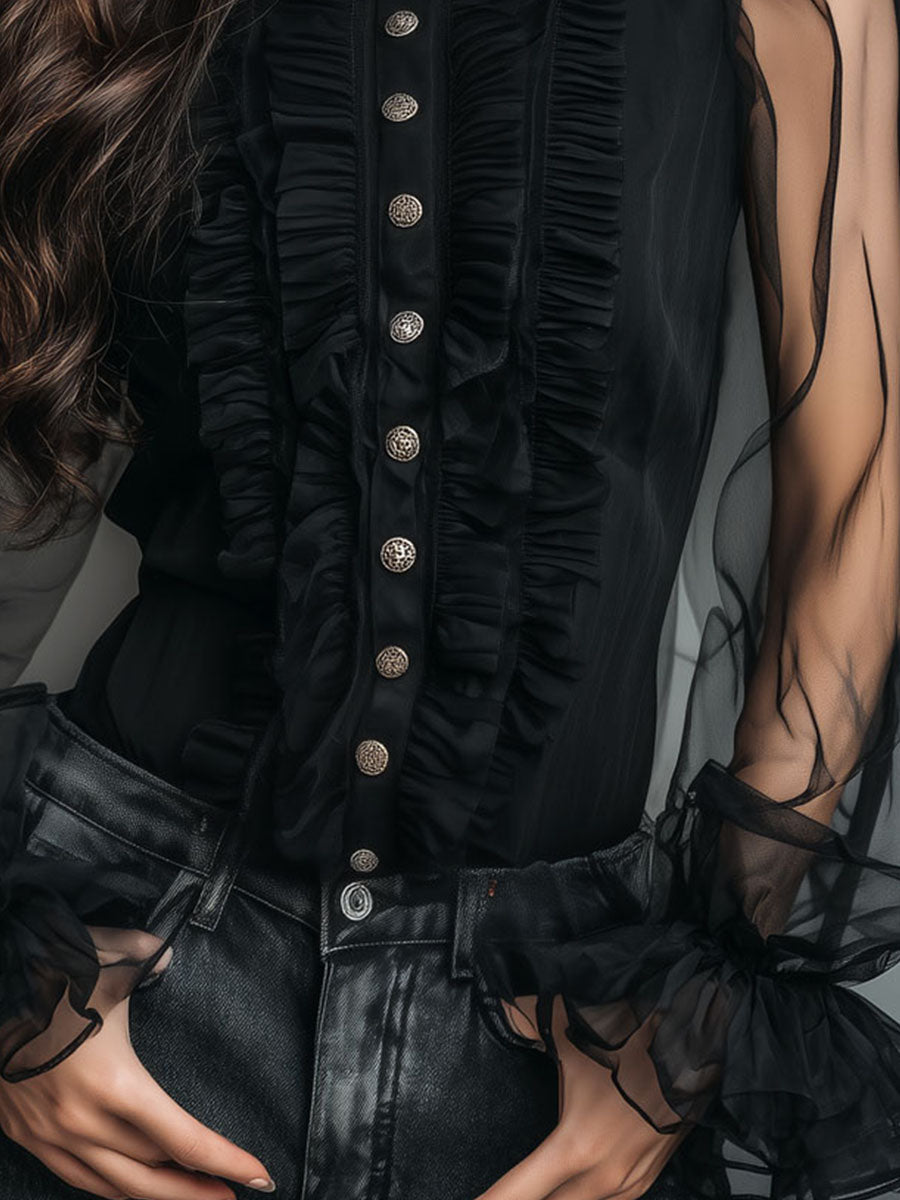 Willa London™ | Ethereal Ruffle Blouse