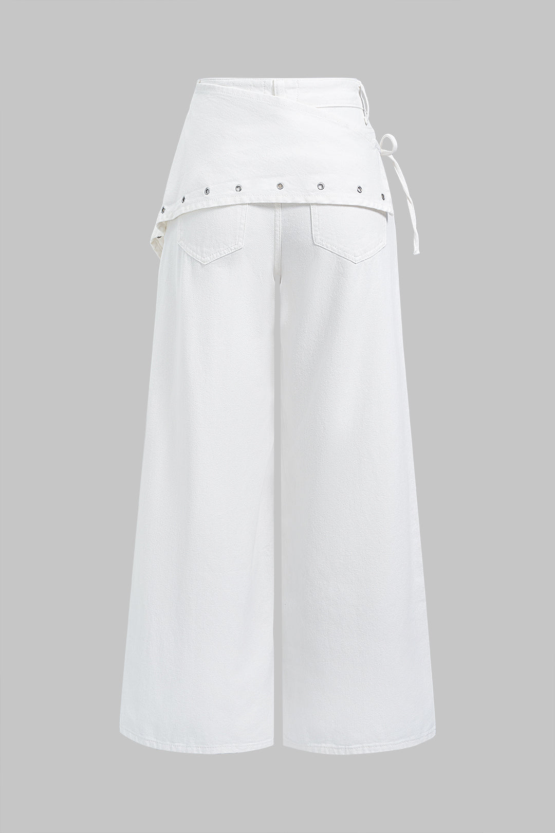 Willa London™ | Asymmetrical Denim Elegance Pants