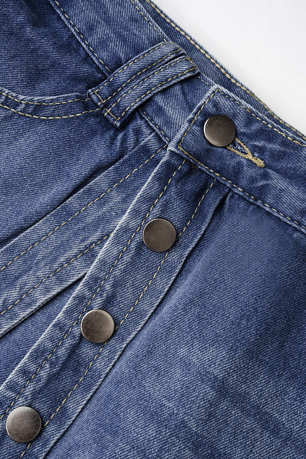 Willa London™ | Luxe Wide Leg Denim Trousers