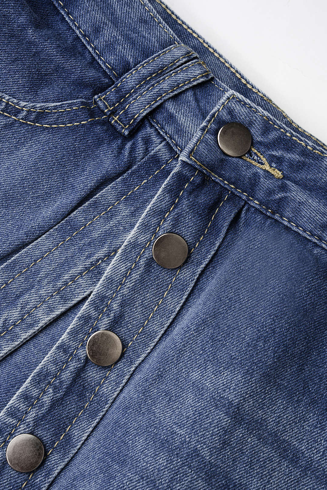 Willa London™ | Luxe Wide Leg Denim Trousers