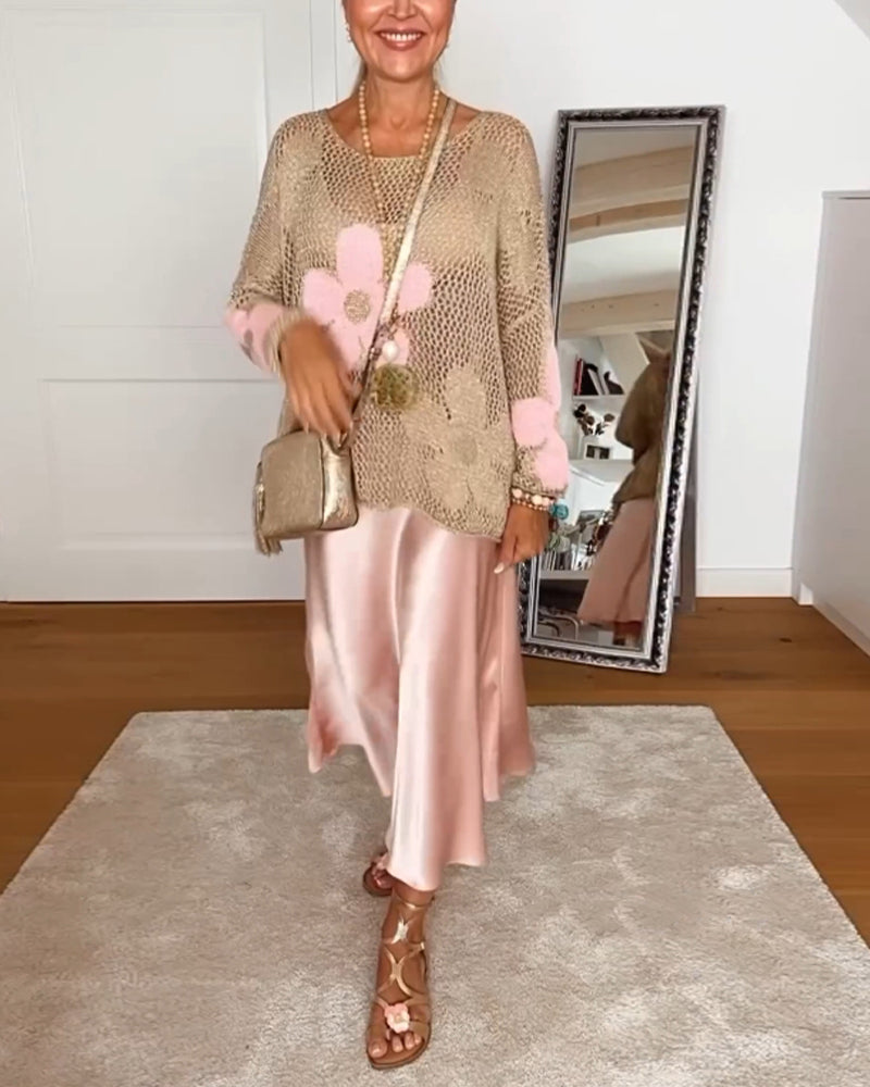Willa London™ | Floral Knit Elegance