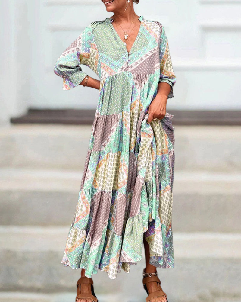 Willa London™ | Vibrant Ease Maxi Dress