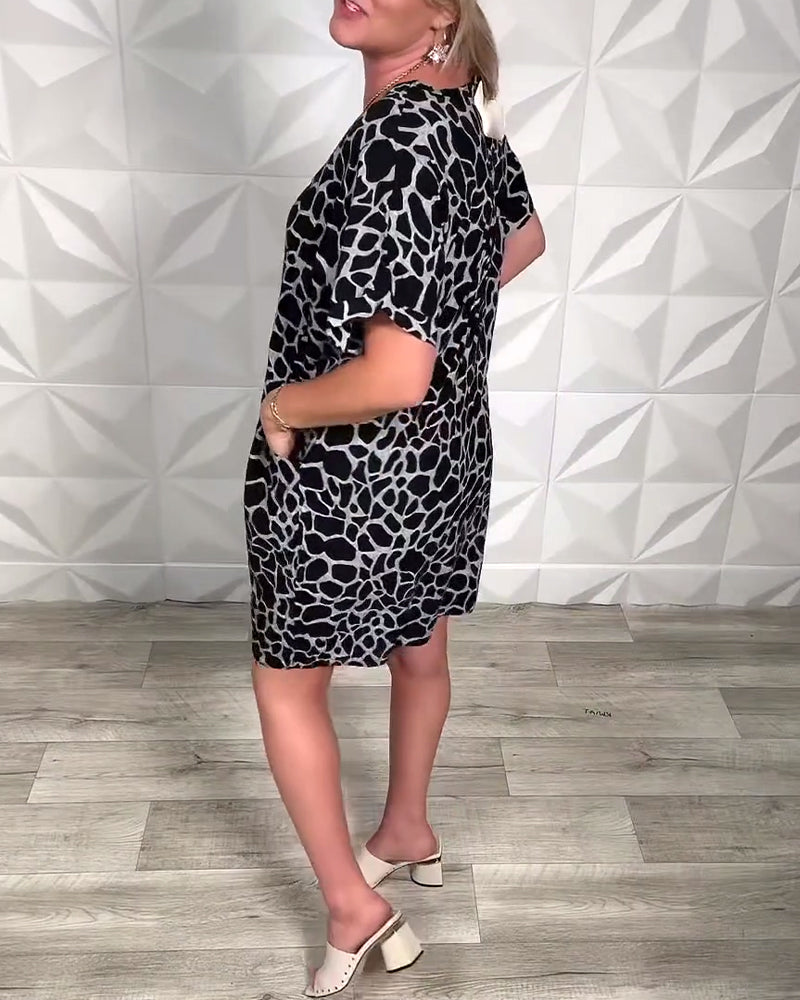 Willa London™ | Serenity Abstract Dress