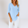 Willa London™ | Serene V-Neck Blouse