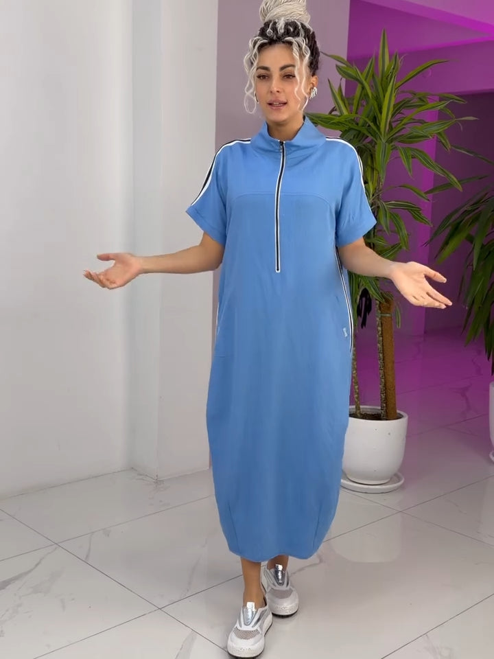Willa London™ | Luxe Sport Chic Maxi Dress