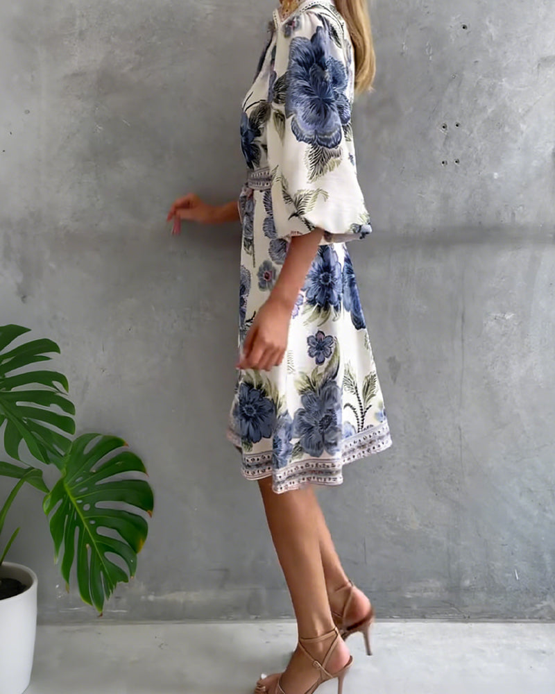 Willa London™ | Floral Elegance Dress