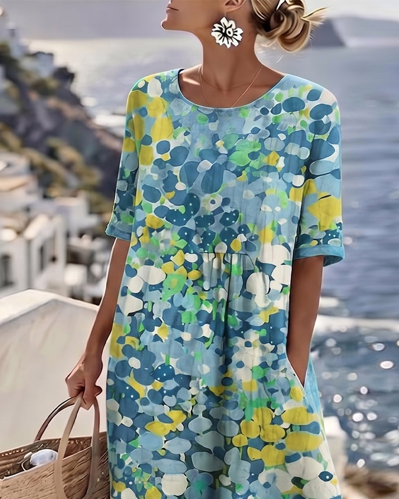 Willa London™ | Summer Blossom Midi Dress