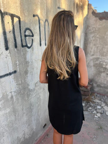 Willa London™ | Serenity Linen Blend Dress