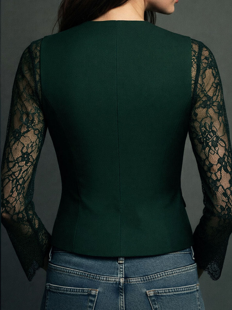 Willa London™ | Lace Elegance Blouse