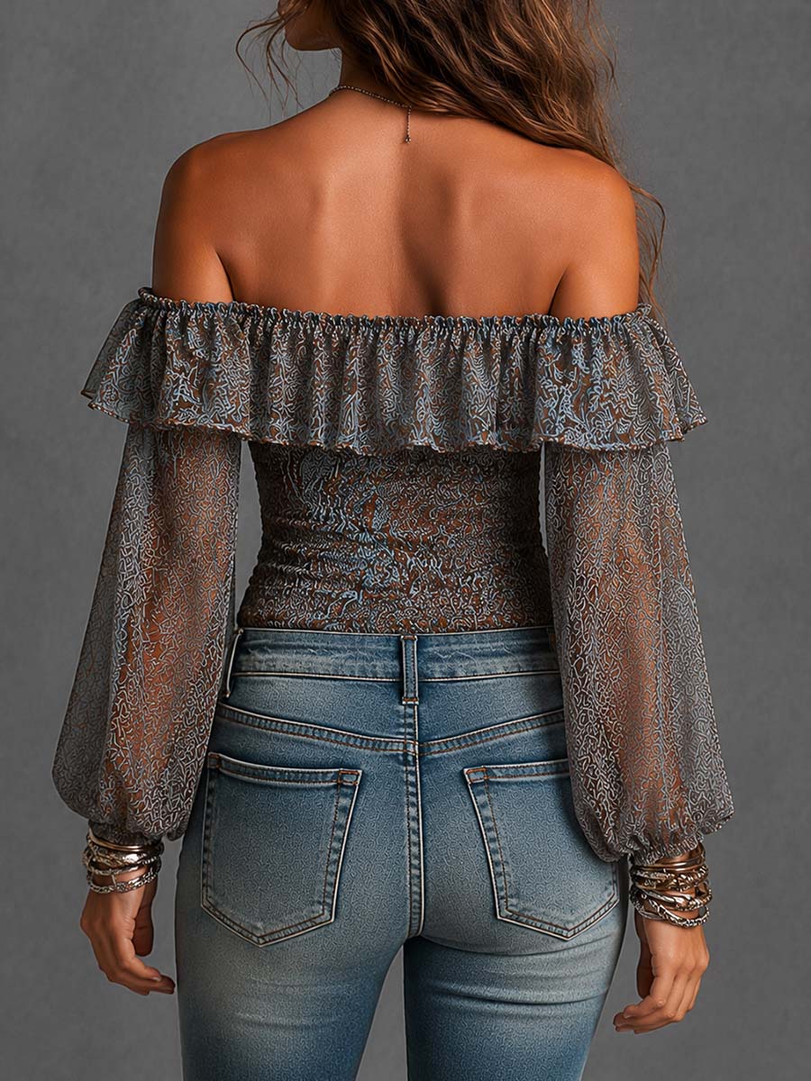 Willa London™ | Bohemian Ruffle Top