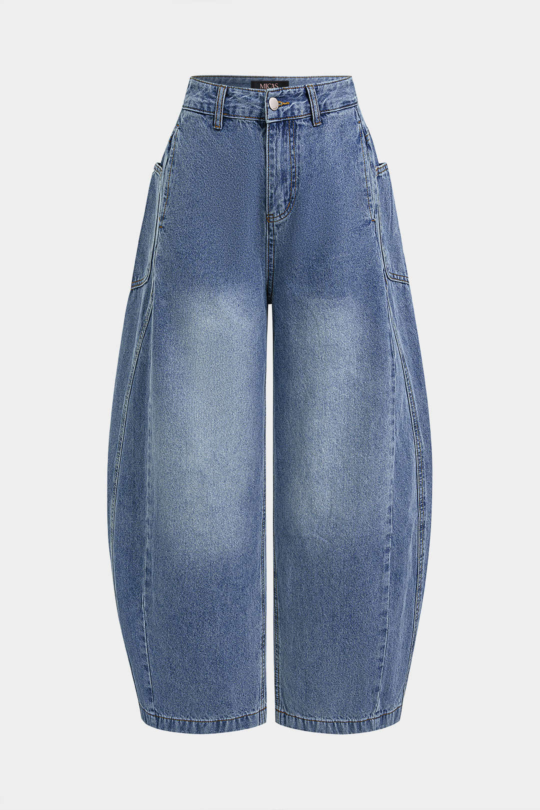 Willa London™ | Luxe Denim Wide Leg Trousers