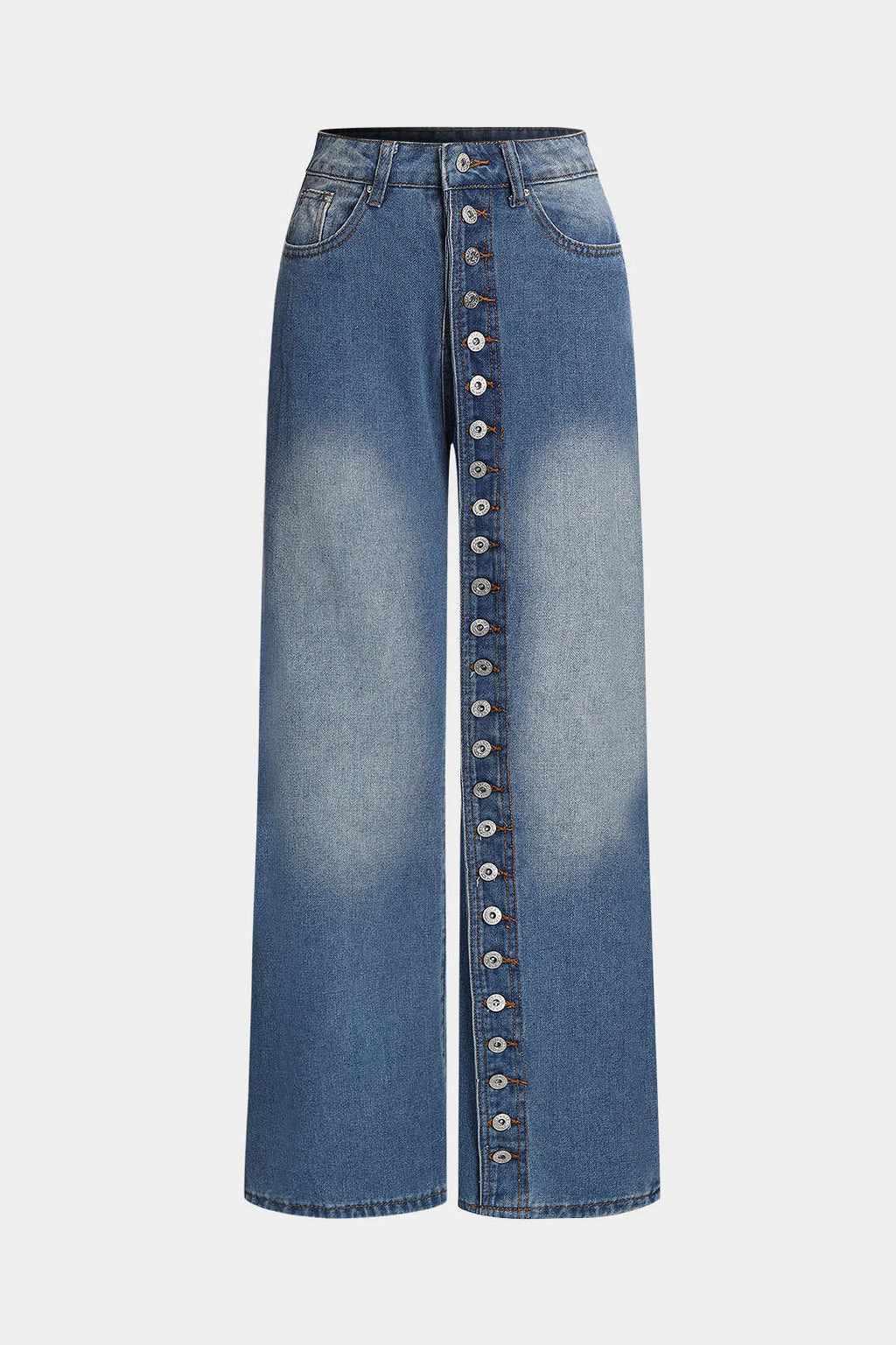 Willa London™ | Classic High Waist Denim Trousers