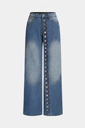 Willa London™ | Classic High Waist Denim Trousers