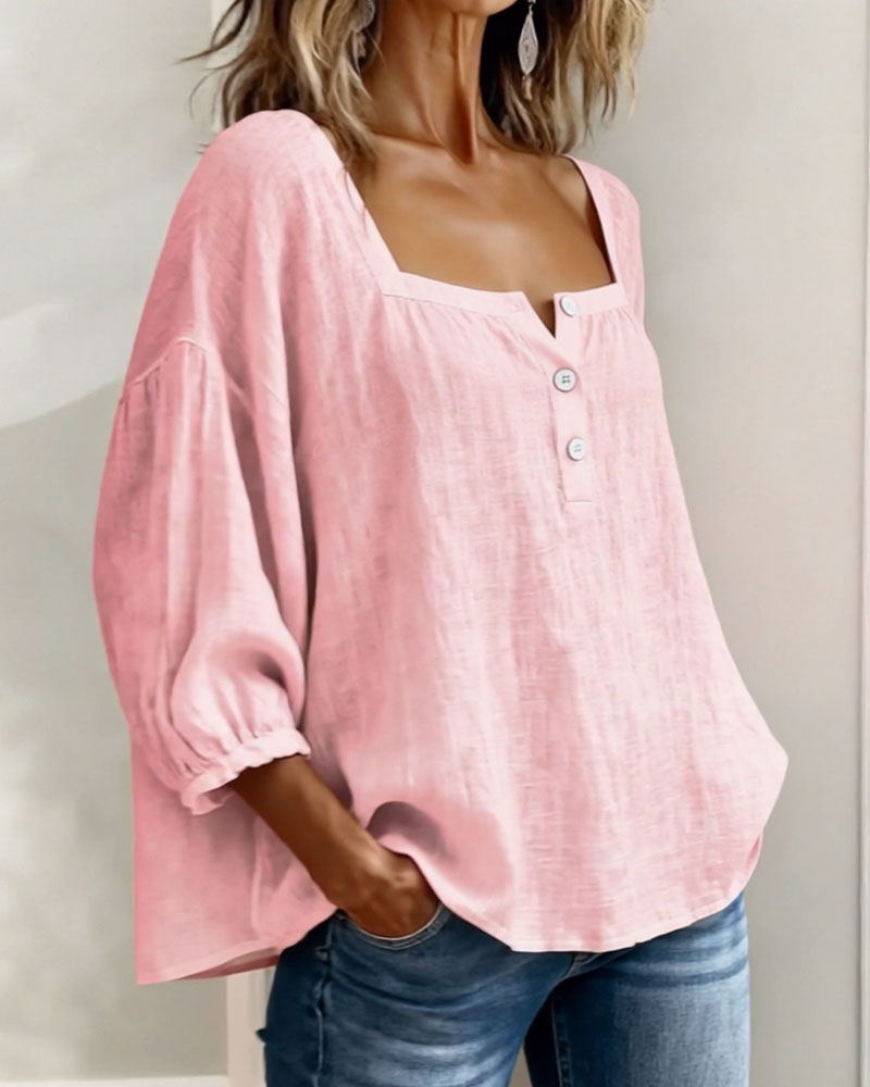 Willa London™ | Serene Square Blouse