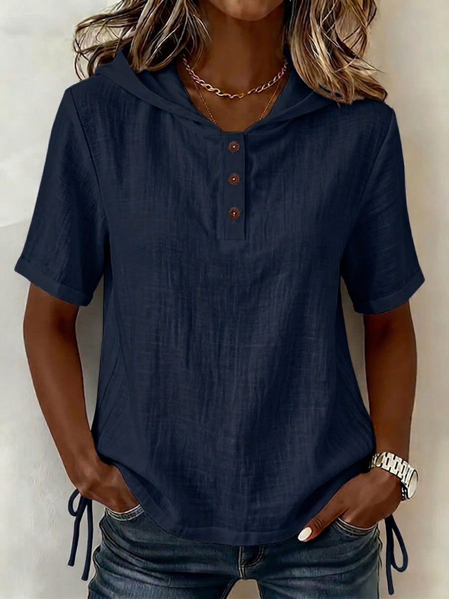 Willa London™ | Breezy Elegance Hoodie Top