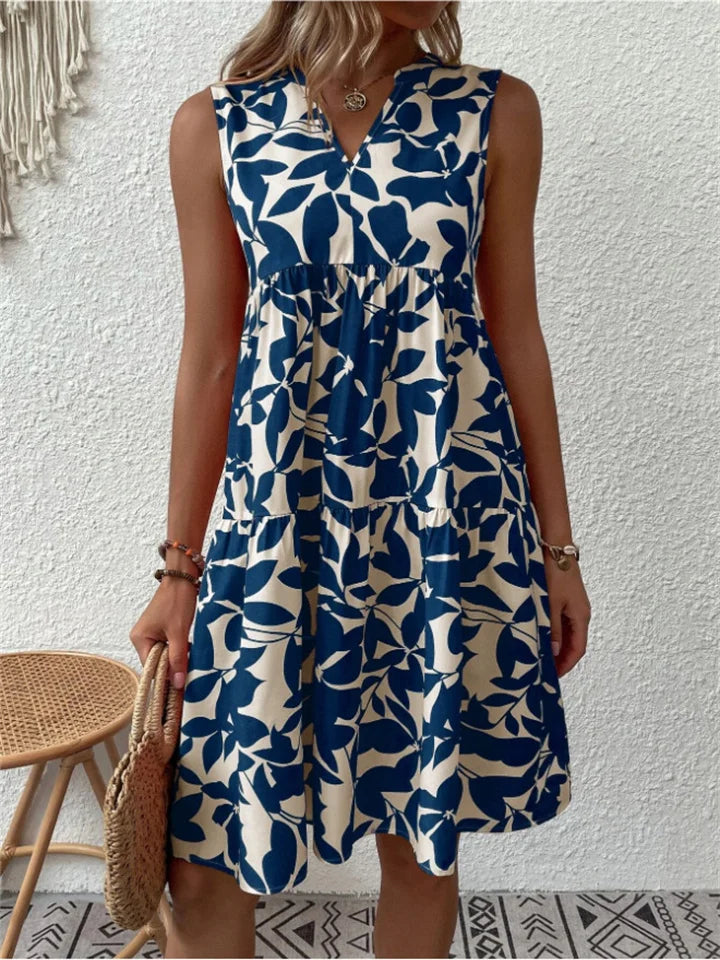 Willa London™ | Summer Leaf Elegance Dress