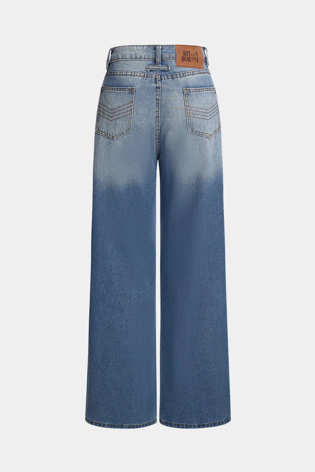 Willa London™ | Classic High Waist Denim Trousers