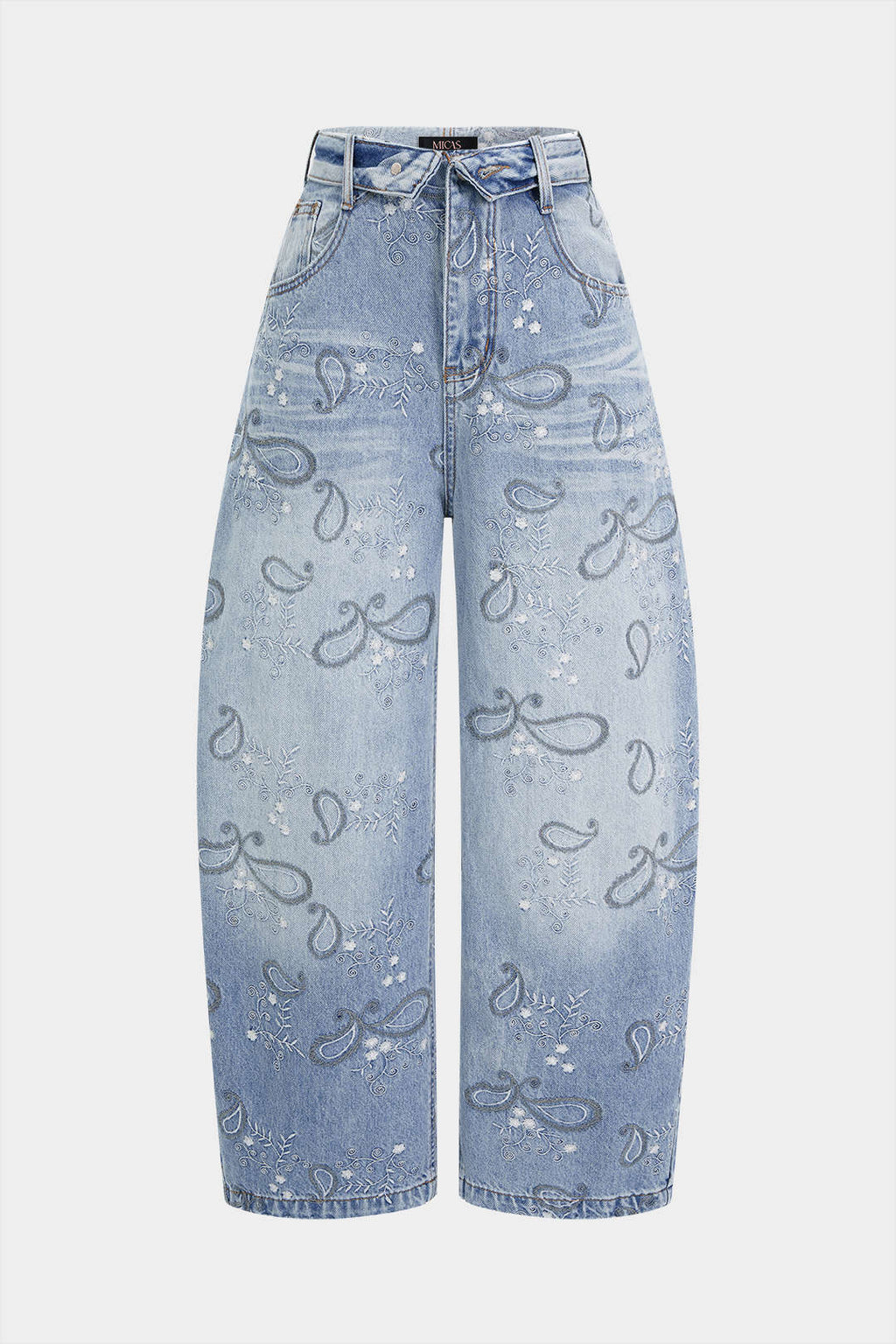 Willa London™ | Floral Denim Elegance