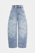 Willa London™ | Floral Denim Elegance