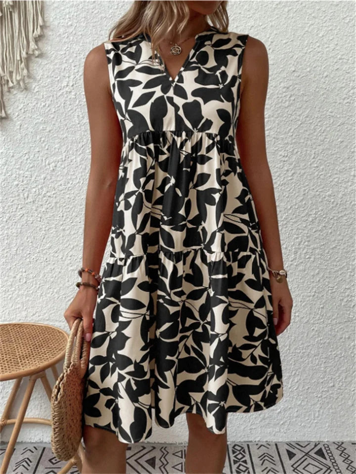 Willa London™ | Summer Leaf Elegance Dress