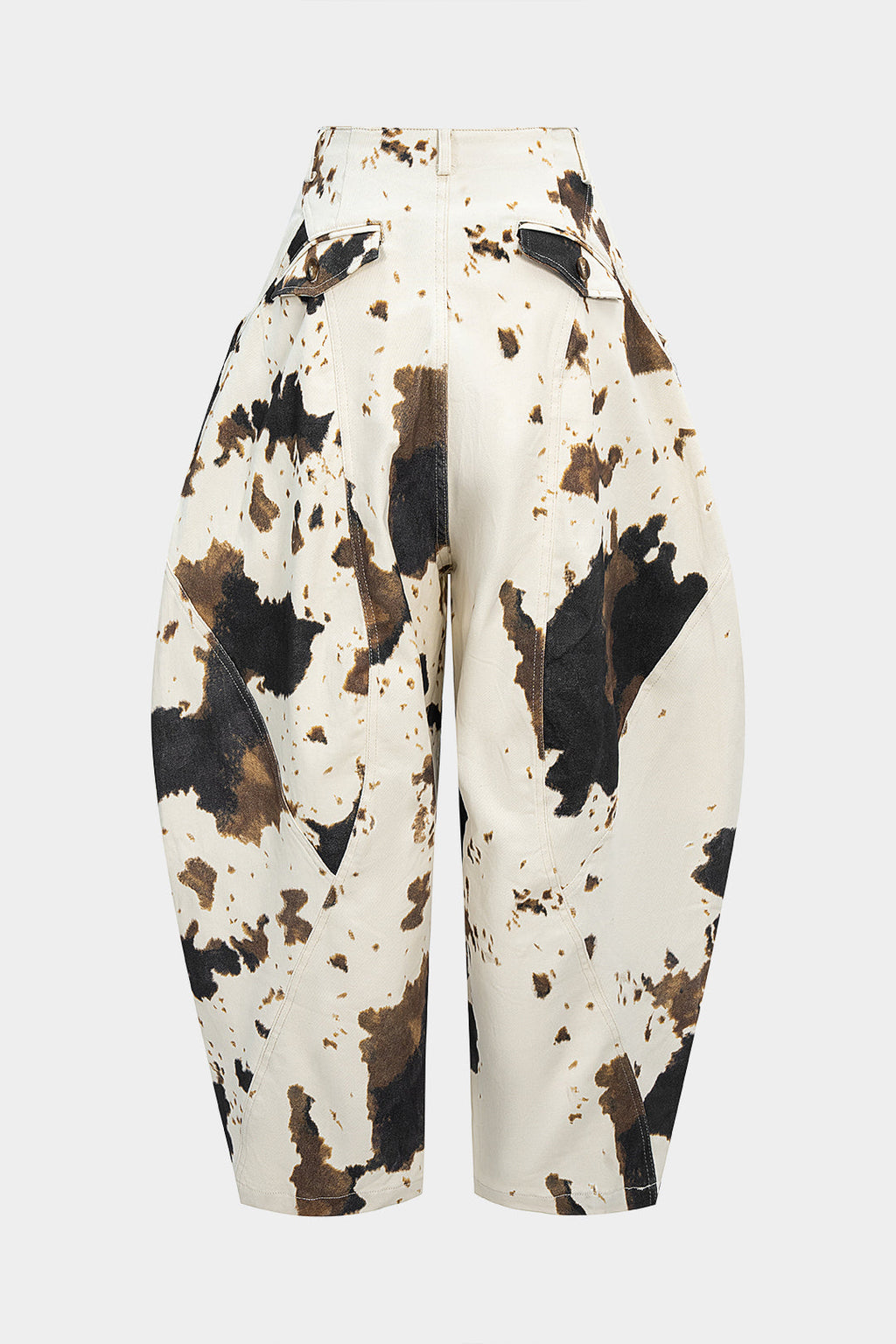 Willa London™ | Abstract Splatter Wide Leg Jeans