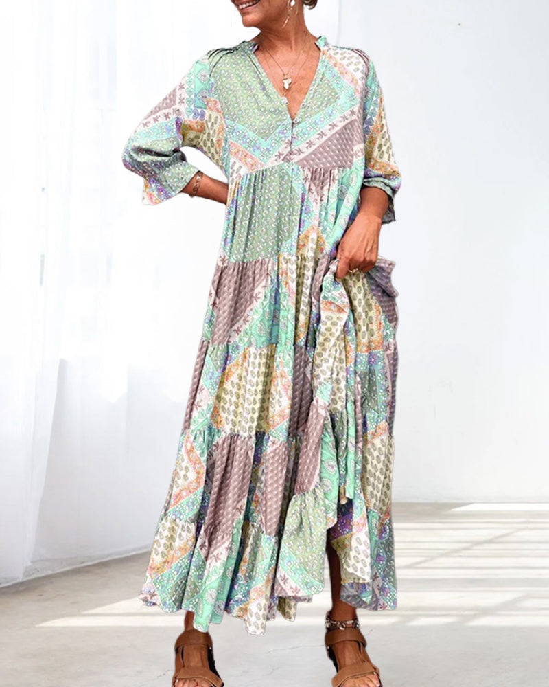 Willa London™ | Vibrant Ease Maxi Dress