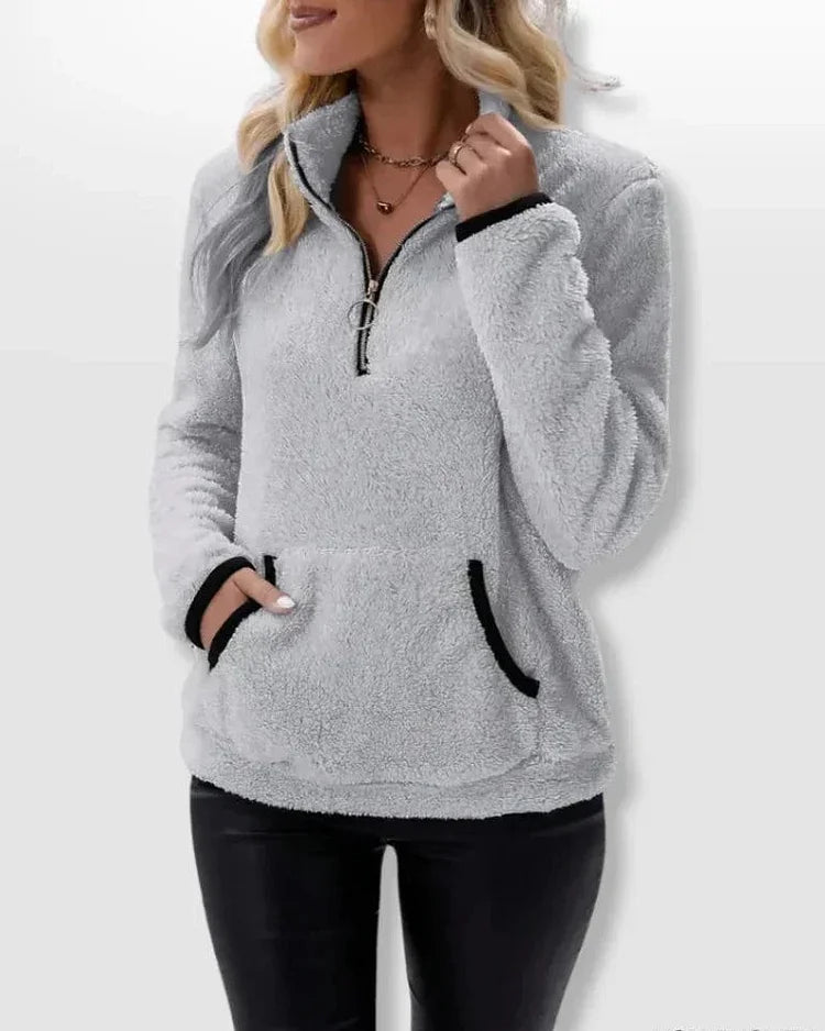 Willa London™ | Luxe Sherpa Comfort Sweater