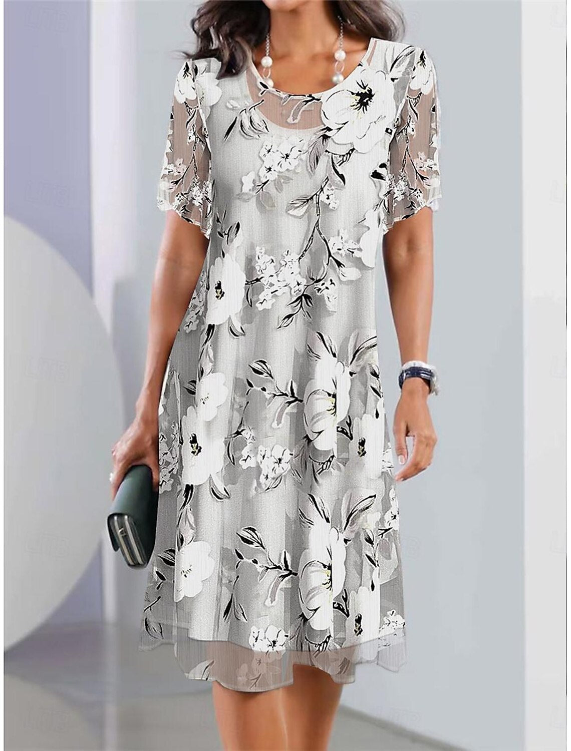 Willa London™ | Serenella Floral Pleated Midi Dress