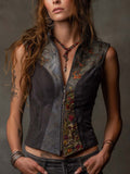 Willa London™ | Vintage Charm Eco-Suede Vest