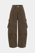 Willa London™ | Luxe Ruched Denim Trousers