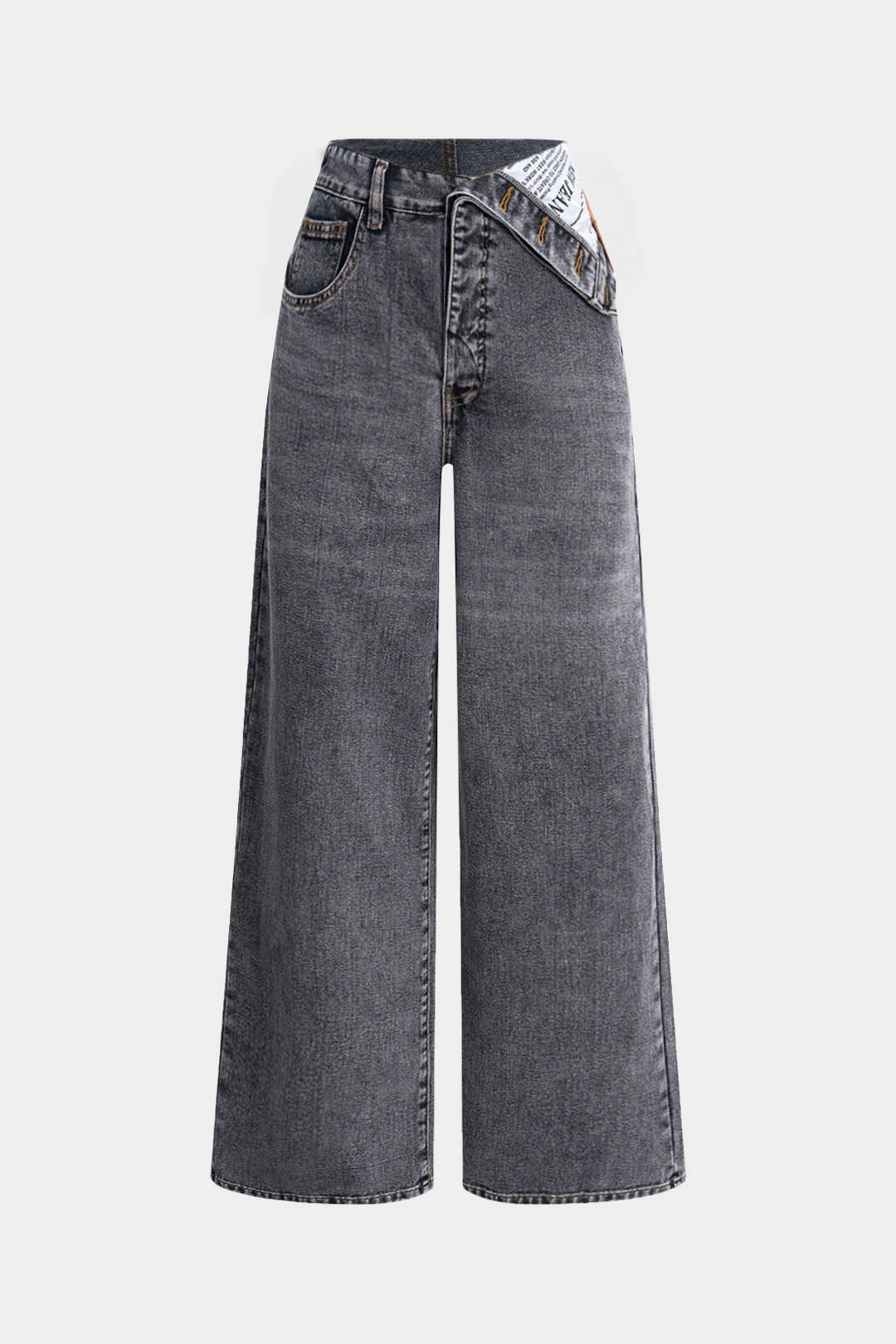 Willa London™ | Asymmetrical Elegance Jeans