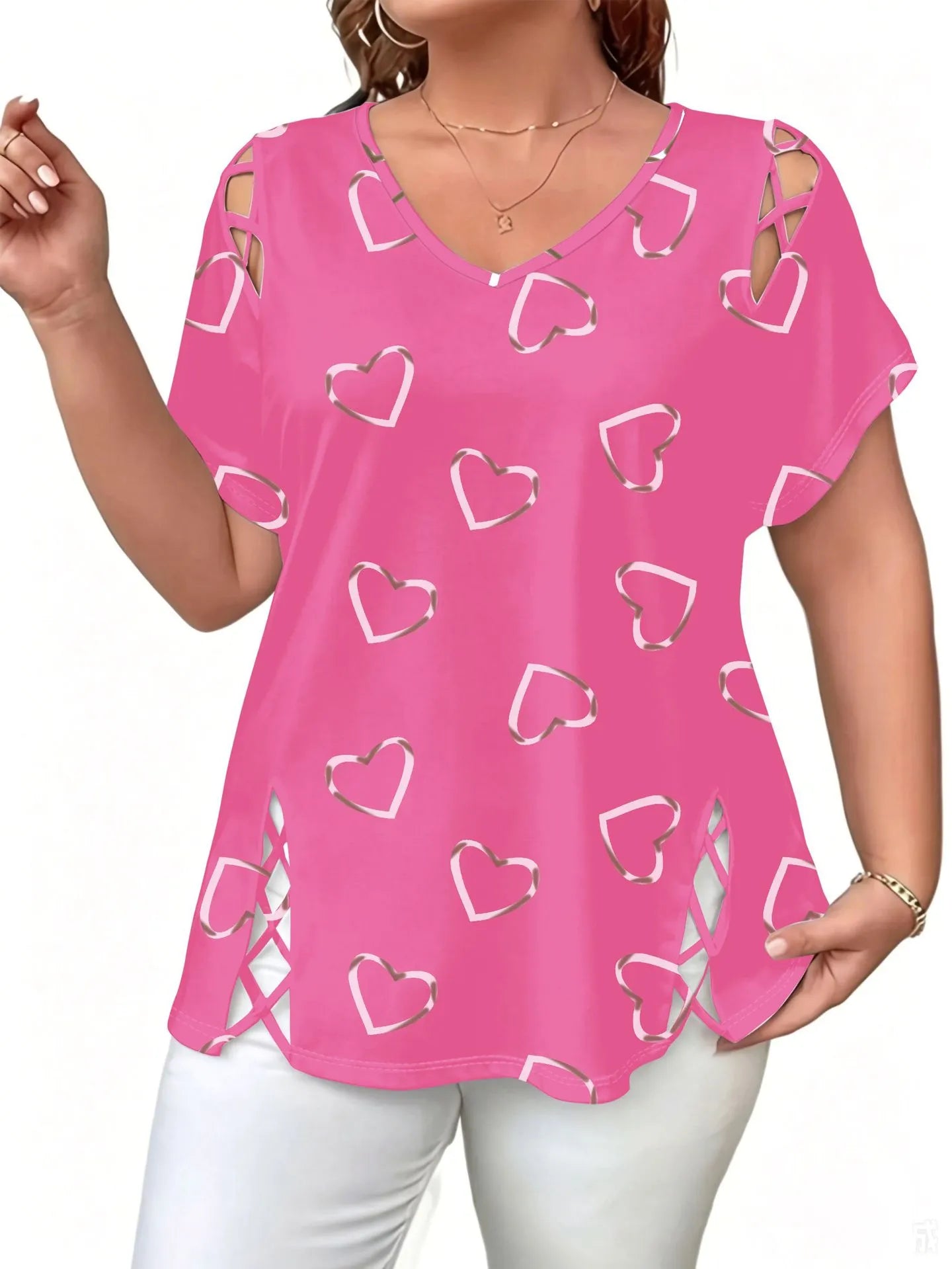 Willa London™ | Heartfelt Elegance Blouse