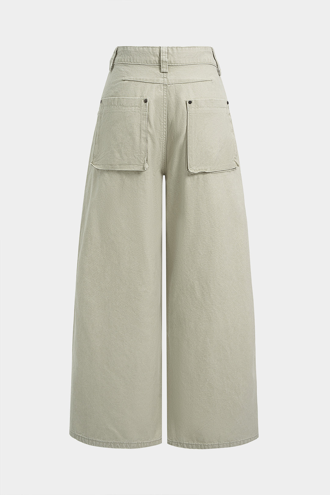 Willa London™ | Luxe Rivet Wide Leg Jeans