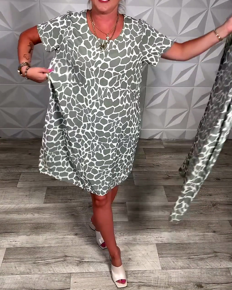 Willa London™ | Serenity Abstract Dress