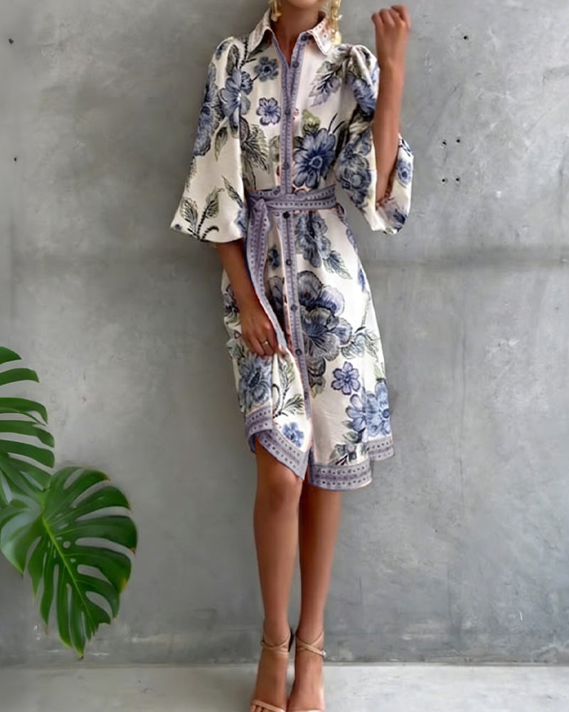 Willa London™ | Floral Elegance Dress