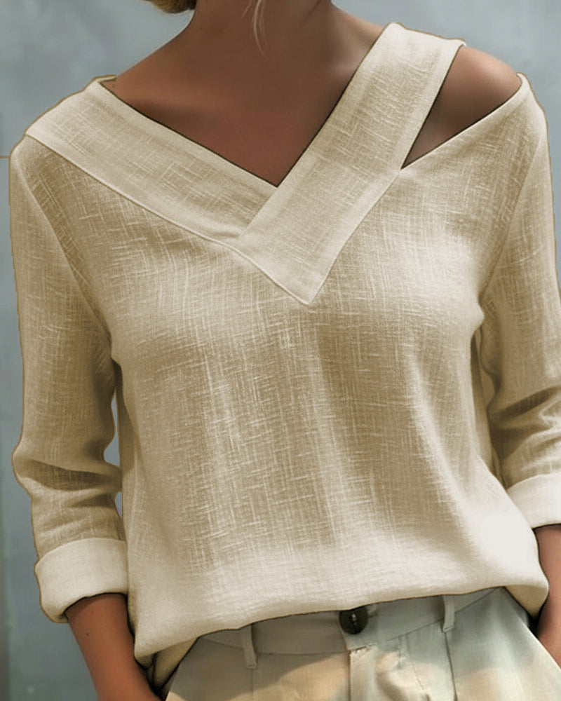 Willa London™ | Asymmetric Elegance Top