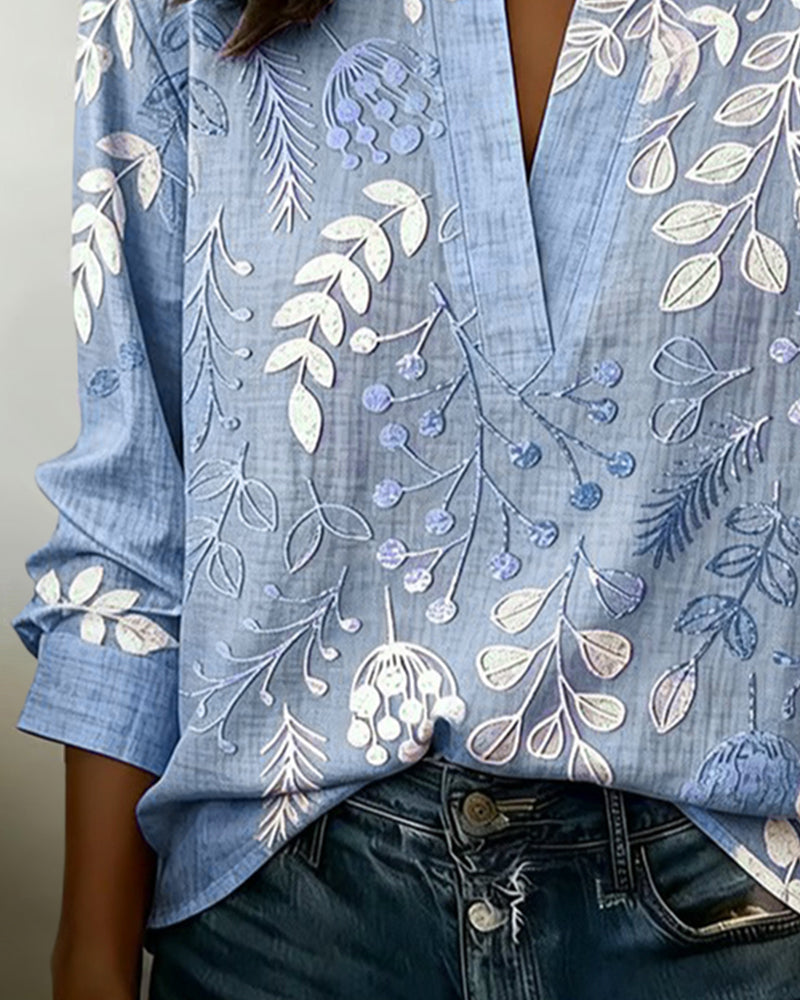 Willa London™ | Floral Elegance Blouse