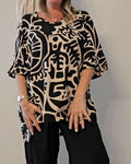 Willa London™ | Abstract Elegance Top