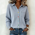 Willa London™ | Striped Elegance Blouse