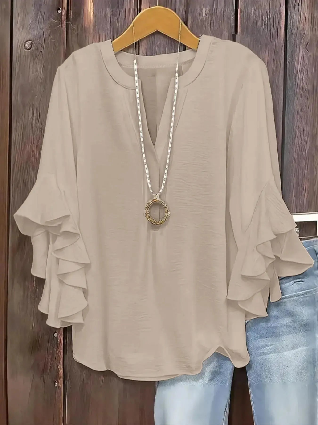 Willa London™ | Serene V-Neck Blouse