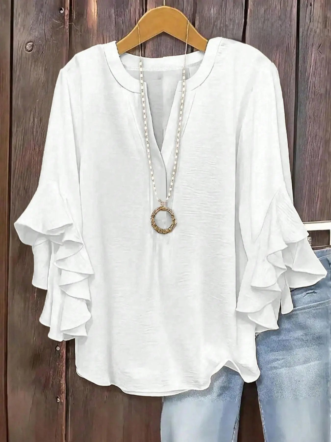 Willa London™ | Serene V-Neck Blouse