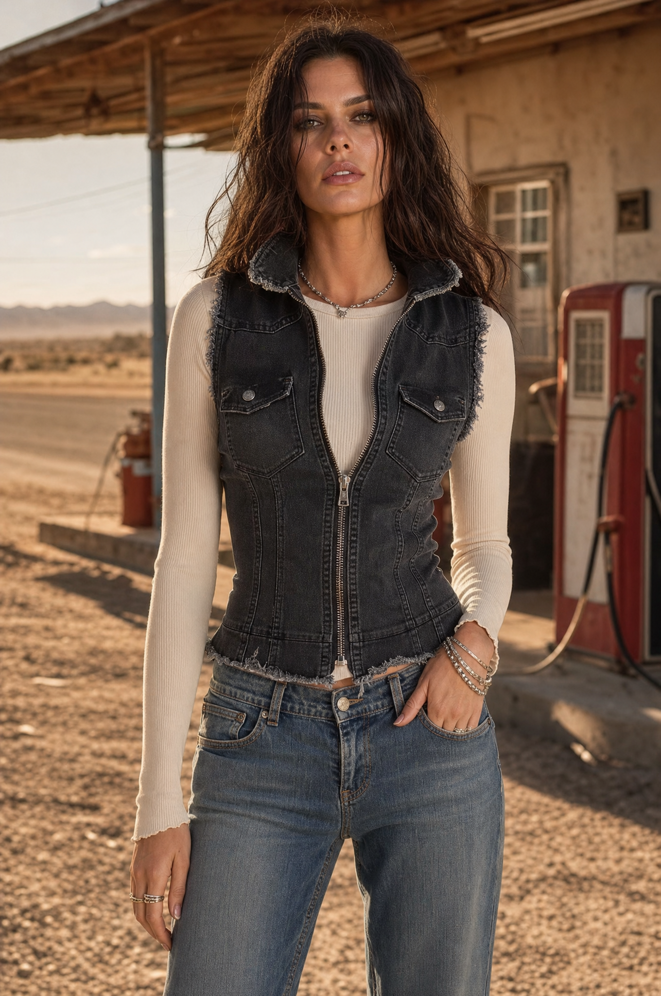 Willa London™ | Heritage Denim Vest