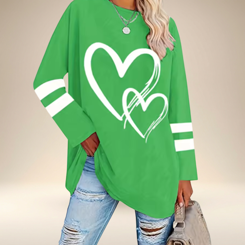 Willa London™ | Heartfelt Oversized Sweatshirt