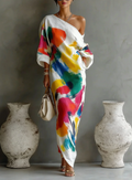 Willa London™ | Asymmetric Elegance Maxi Dress