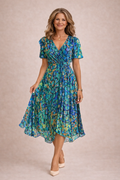 Willa London™ | Serene Floral Midi Dress