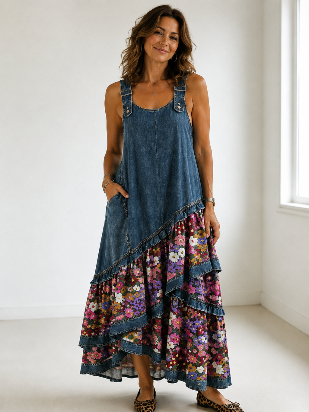 Willa London™ | Bohemian Blossom Maxi Dress