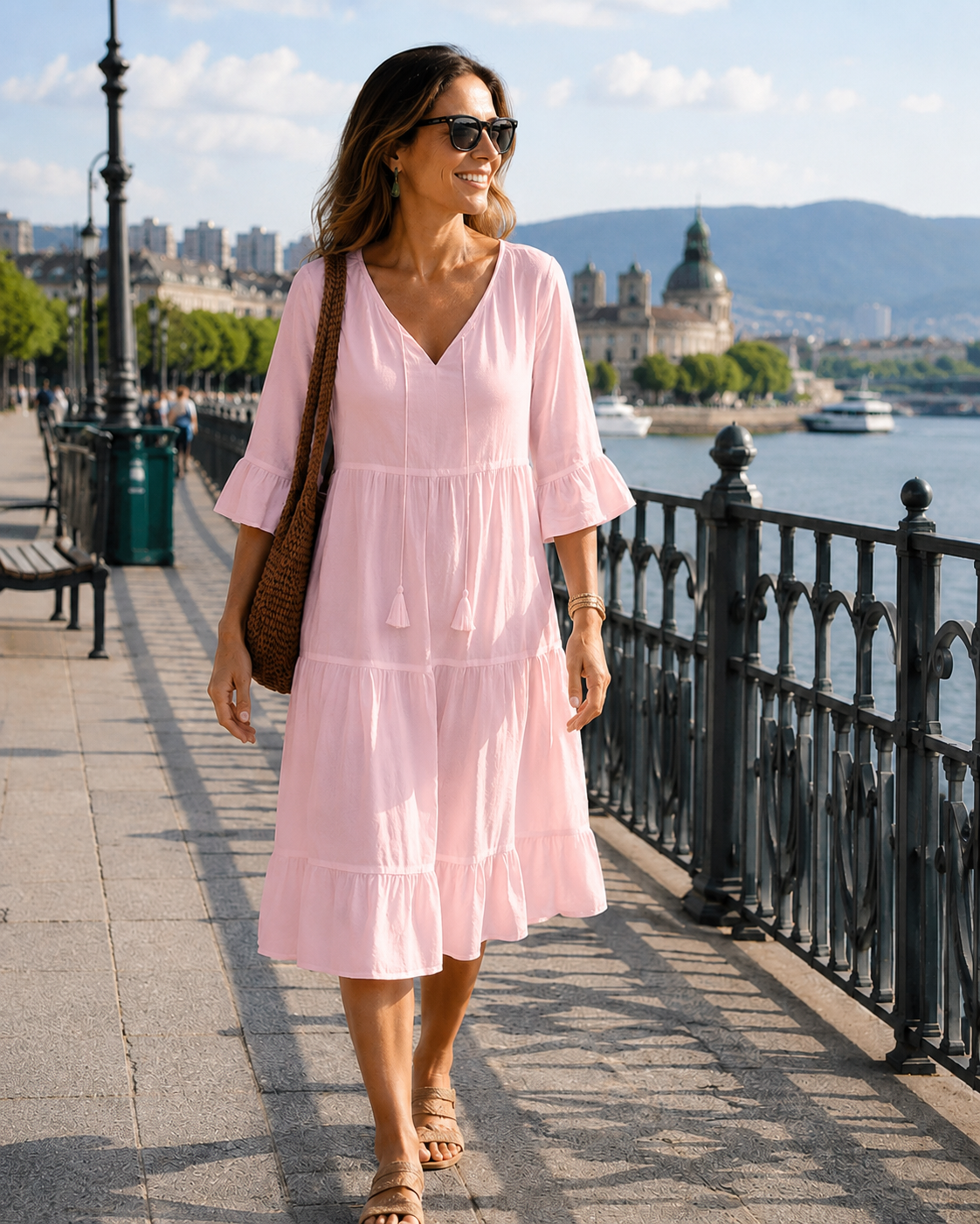 Willa London™ | Serene Summer Midi Dress